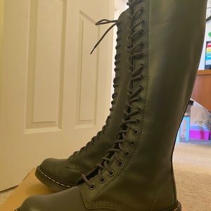Knee high doc martens never been worn still in box
